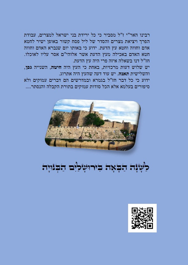 Passover Haggadah Hebrew הגדה של פסח בעברית