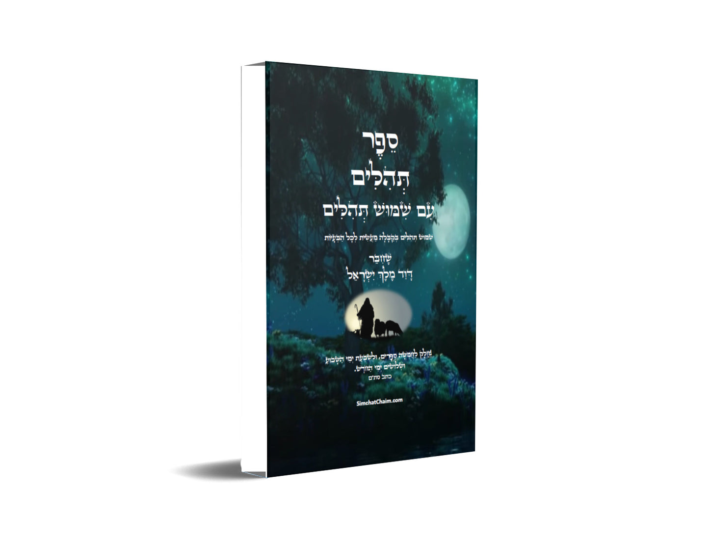 ספר תהלים - עם שימוש תהלים בקבלה מעשית לכל הבעיות The Book of Psalms - With Shimush Tehillim