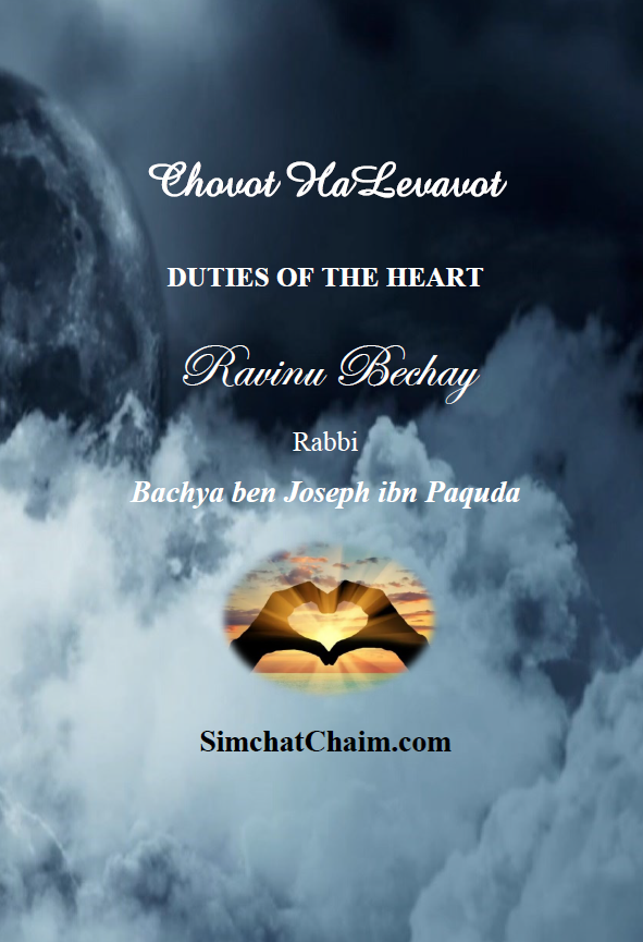 Chovot HaLevavot - Ravinu Bechay DUTIES OF THE HEART