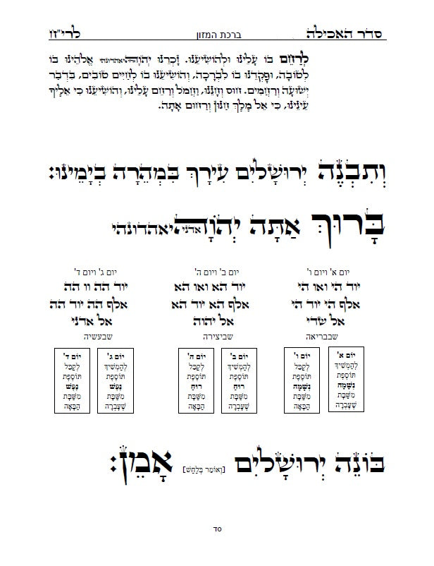 סדר שולחן ליום חול - לבן איש חי: עם כל התיקונים, כונות, הבקשות ושאר הלימודים ליום חול מנוקד כתב סת"ם