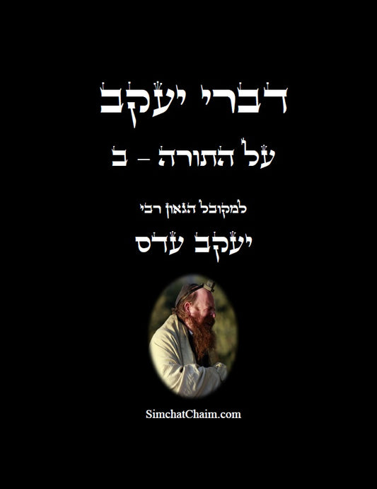 [Paperback] דברי יעקב - על התורה - ב' ביאור נפלא עד דרך הפרד"ס על כל התורה