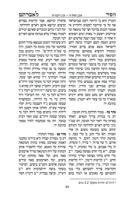 ספר חסד לאברהם - ממעין הקבלה נובעת למקובל רבי אברהם אזולאי