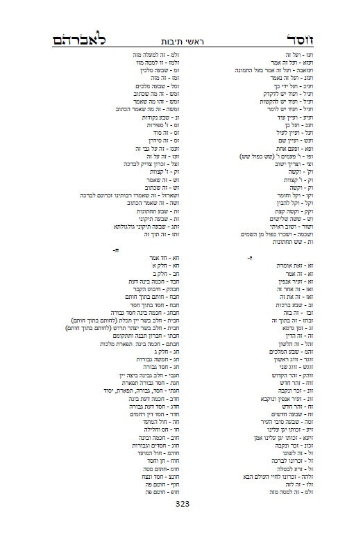 ספר חסד לאברהם - ממעין הקבלה נובעת למקובל רבי אברהם אזולאי