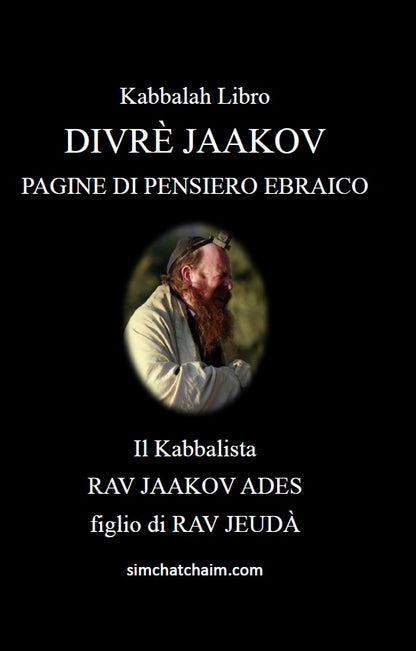 DIVRÈJ AAKOV - PAGINE DI PENSIERO EBRAICO - Italian
