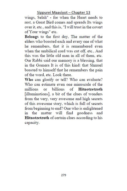 13 Tales of Rabbi Nachman's of Breslov - Sippurei Maasiyot