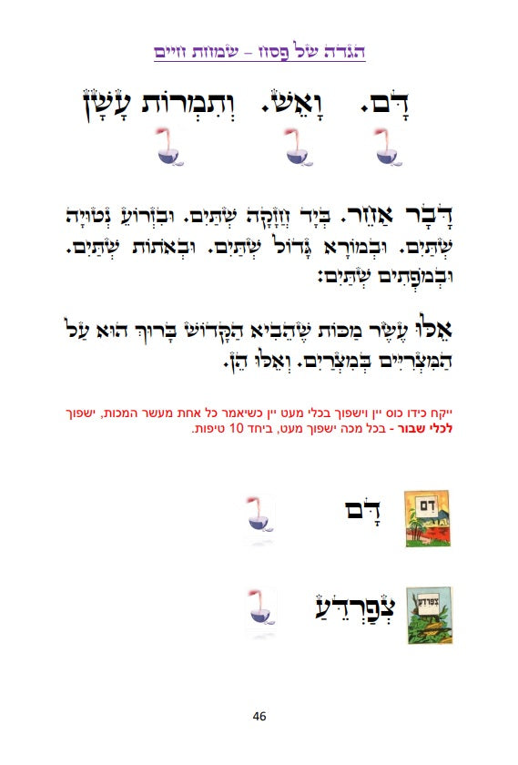 הגדה של פסח בצבעים - שמחת חיים