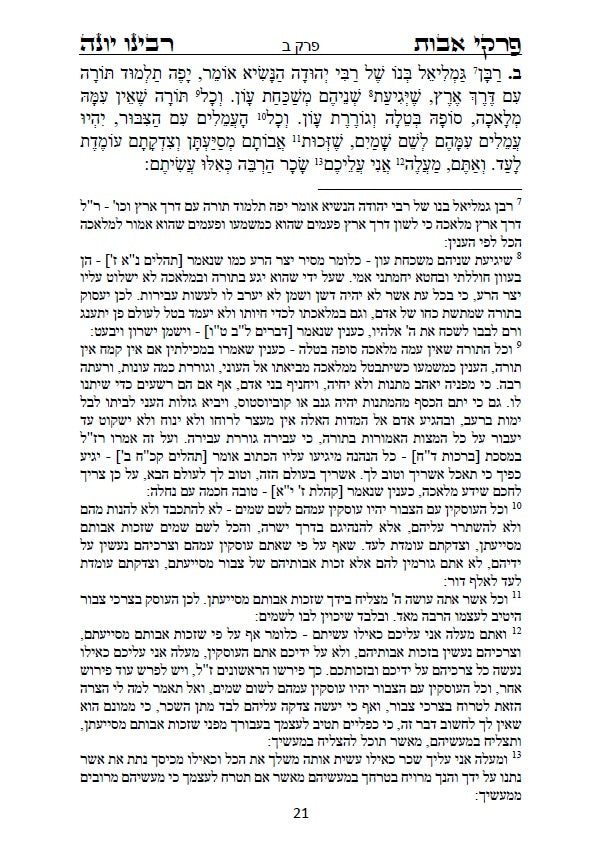 פרקי אבות - עם ביאור ופירוש החסיד רבינו יונה ביאור נפלא על דרך שערי תשובה