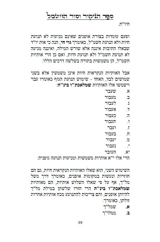 ספר הניקוד וסוד החשמל - שלוש ספרים למקובל רבי יוסף ג'יקטיליה