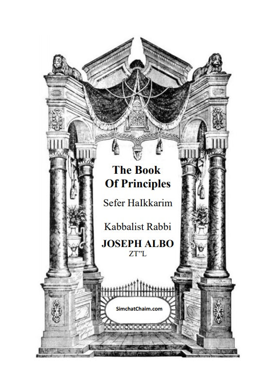 The Book Of Principles - Jewish Philosophy