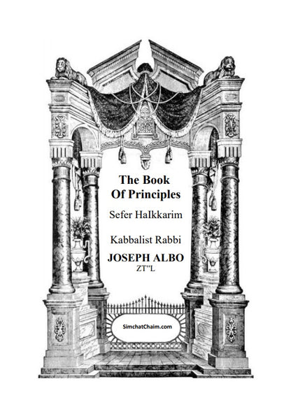 The Book Of Principles - Jewish Philosophy