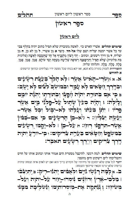 [Paperback] ספר תהלים - עם שימוש תהילים: שמושׁ תהלים בקבלה מעשית לכל הבעיות